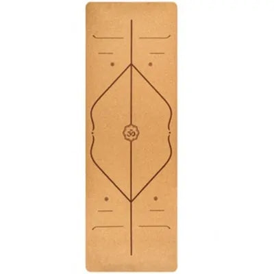 Natural Cork Yoga Mat (with optional pillow and/or storage bag)