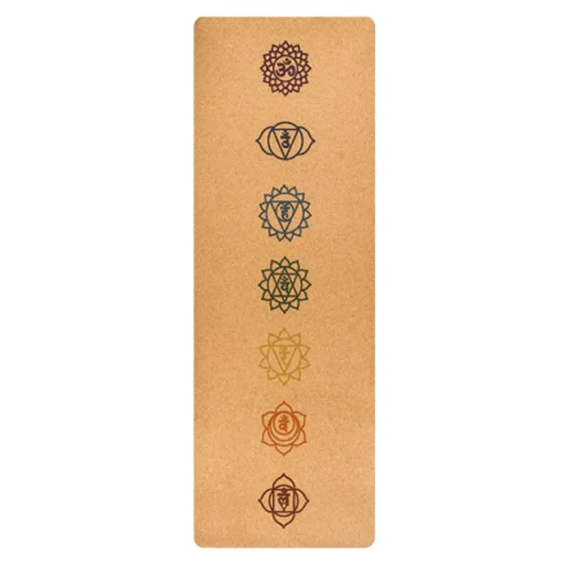 Natural Cork Yoga Mat (with optional pillow and/or storage bag)